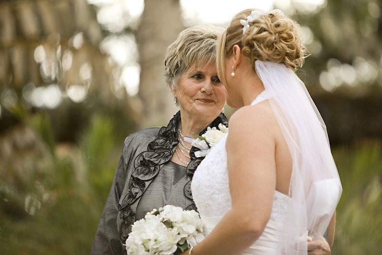 Gown for parents outlet in wedding